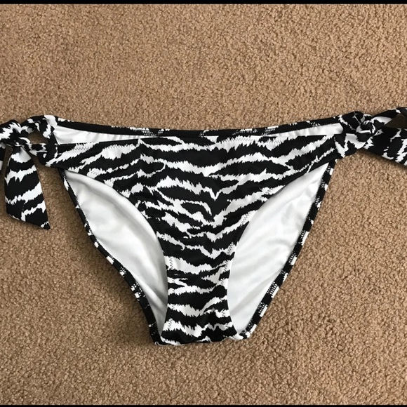 Victoria’s Secret Bikini zebra bottoms small - Picture 1 of 5